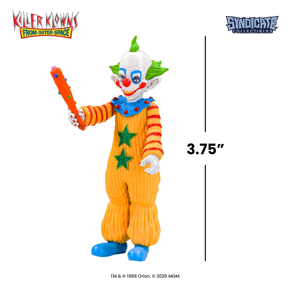 Killer Klowns From Outer Space Shorty 3.75-Inch Retro Action Figure