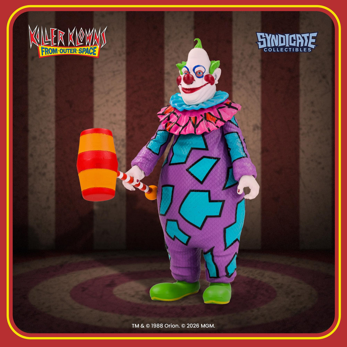 Killer Klowns From Outer Space Jumbo 3.75-Inch Retro Action Figure
