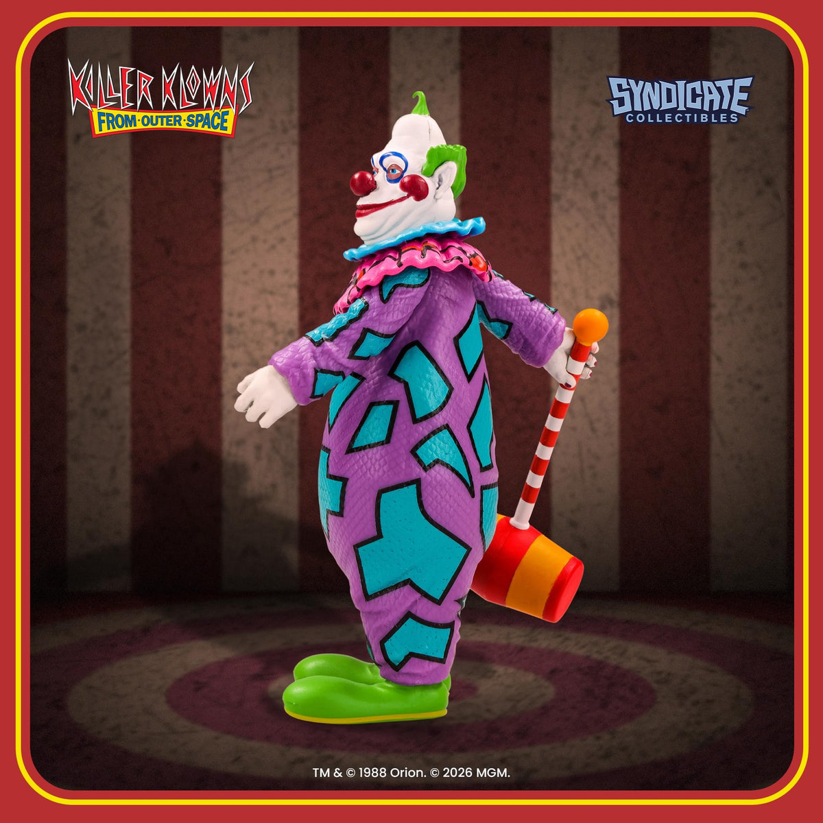Killer Klowns From Outer Space Jumbo 3.75-Inch Retro Action Figure