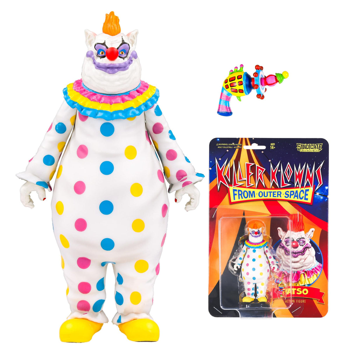 Killer Klowns From Outer Space Fatso 3.75-Inch Retro Action Figure