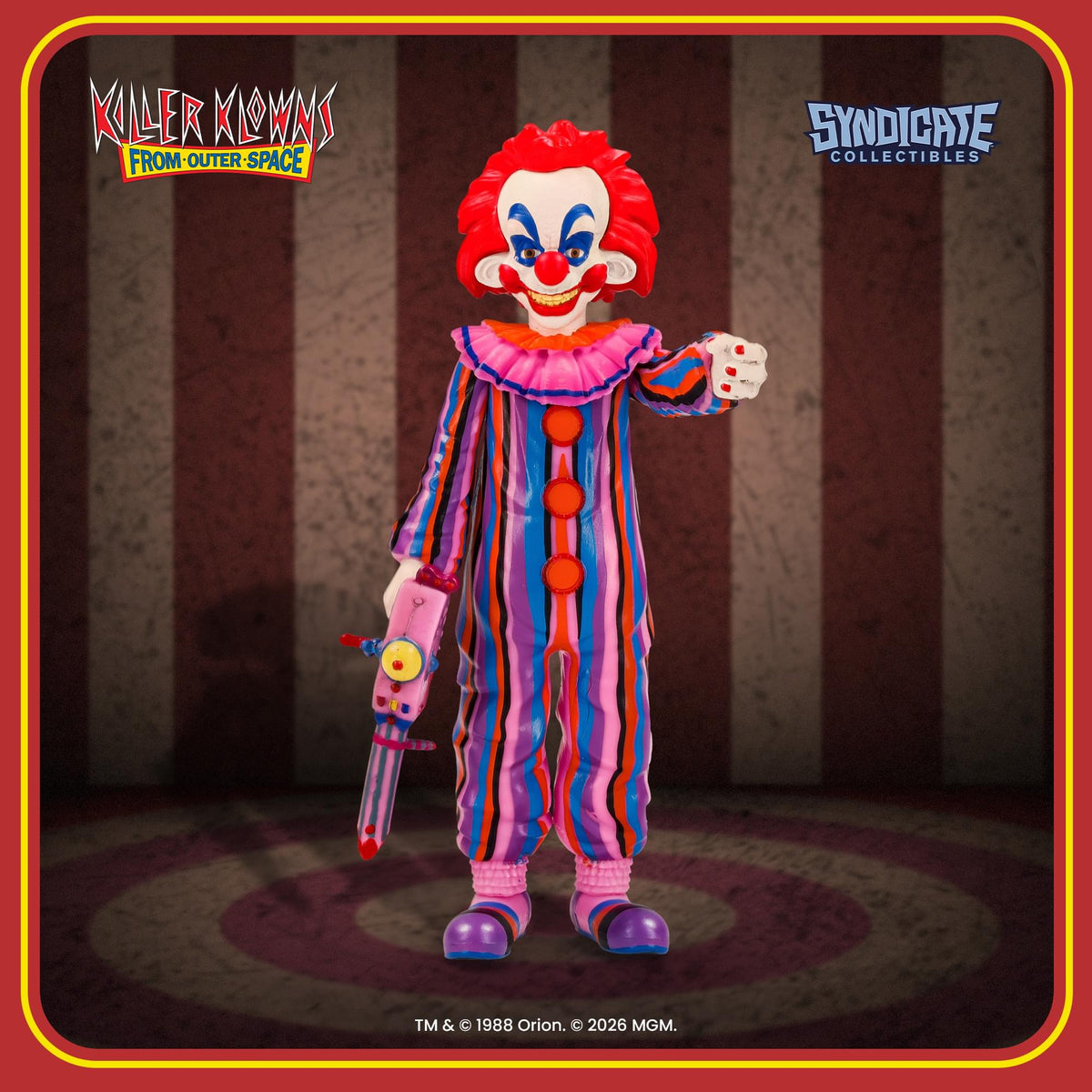 Killer Klowns From Outer Space Rudy 3.75-Inch Retro Action Figure