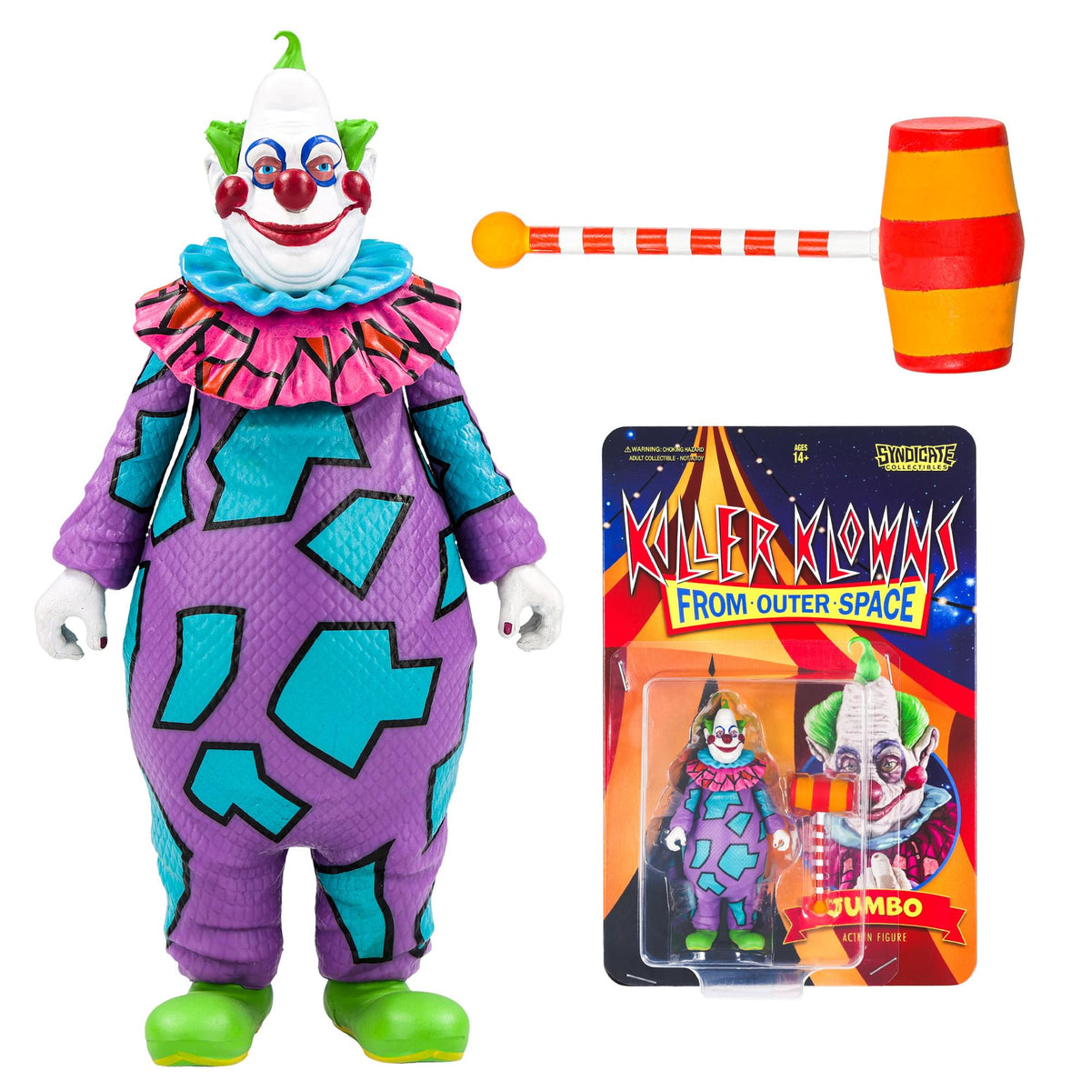 Killer Klowns From Outer Space Jumbo 3.75-Inch Retro Action Figure